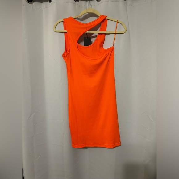 {BY.DYLN} Kendall Dress in Orange NWT - Picture 5 of 9